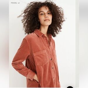 Madewell corduroy shirt